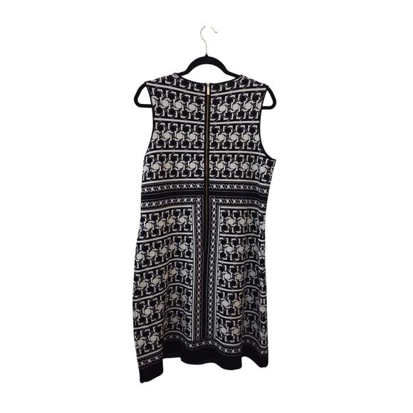 Ted Baker London Jammiea Retro Op Art Print Jacquard Knit Dress Size 3 US 8 - Picture 3 of 7
